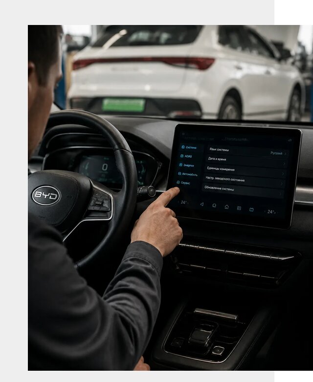 Русификация BYD E2 в Кондопоге от 15126 р. | ФастМобиль-Кнп под ключ